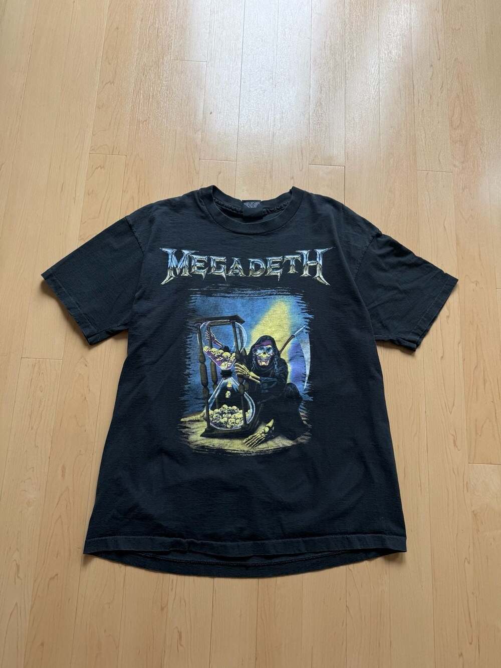 90s Megadeth Countdown To Extinction Tour T-Shirt Black